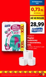 Gazetka promocyjna Lidl - GAZETKA - Gazetka - ważna od 19.08 do 19.08.2023 - strona 33 - produkty: Papier, Papier toaletowy, Flora