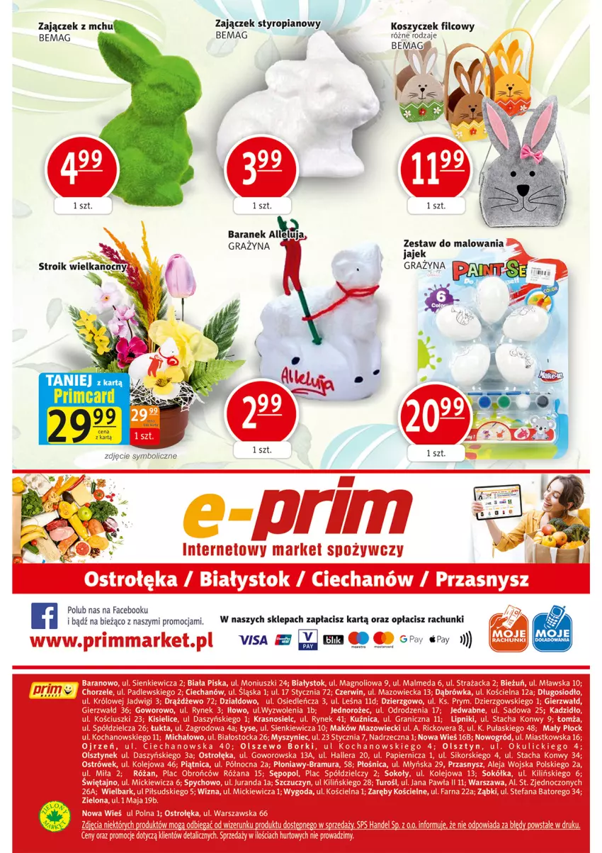 Gazetka promocyjna Prim Market - ważna 23.03 do 29.03.2023 - strona 20 - produkty: Fa, Gra, Kosz