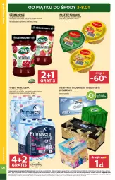 Gazetka promocyjna Stokrotka - Supermarket - Gazetka - ważna od 08.01 do 08.01.2025 - strona 4 - produkty: Warzywa, Por, Gra, Primavera, Pasztet, Dżem, Podlaski, Prima, Chusteczki, Owoce, Woda, Mięso
