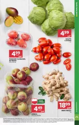 Gazetka promocyjna Stokrotka - Supermarket - Gazetka - ważna od 08.01 do 08.01.2025 - strona 9 - produkty: Warzywa, Sałata lodowa, Sałat, Owoce, Pomidory, Mięso, Jabłka, Imbir