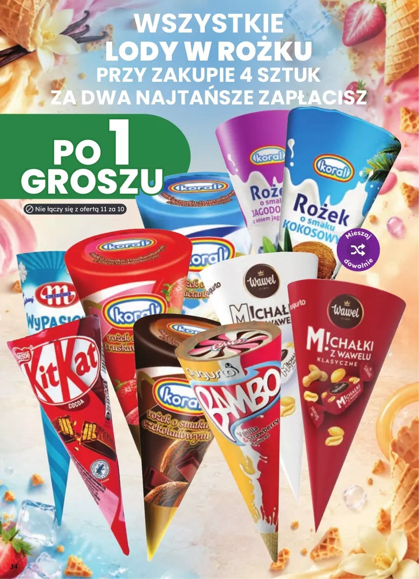Gazetka promocyjna Dino - Gazetka 39 / 2026 - ważna 23.09 do 29.09.2026 - strona 34 - produkty: Lody