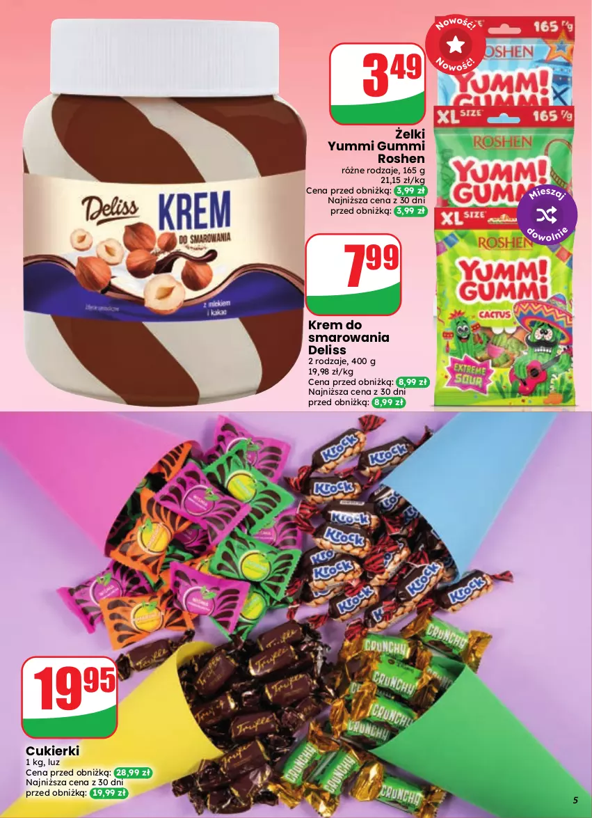 Gazetka promocyjna Dino - Gazetka 39 / 2026 - ważna 23.09 do 29.09.2026 - strona 5 - produkty: Cukier, Cukierki, Deliss