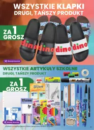 Gazetka promocyjna Dino - Gazetka 39 / 2026 - Gazetka - ważna od 29.09 do 29.09.2026 - strona 71 - produkty: Klapki, Ser, Papier, Piórnik, Plecak