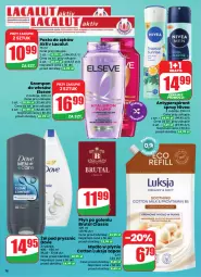 Gazetka promocyjna Dino - Gazetka 39 / 2026 - Gazetka - ważna od 29.09 do 29.09.2026 - strona 76 - produkty: Mydło w płynie, Elseve, Gra, Brutal, Pasta do zębów, Dove, Lacalut, Szampon, Mydło, Antyperspirant, Luksja, Nivea