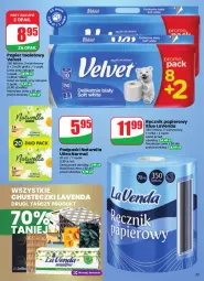 Gazetka promocyjna Dino - Gazetka 39 / 2026 - Gazetka - ważna od 29.09 do 29.09.2026 - strona 77 - produkty: Naturell, Gra, Papier, Papier toaletowy, Velvet, Ręcznik, Rolki, Chusteczki, Podpaski, Naturella