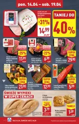 Gazetka promocyjna Aldi - Farmer ALDIK poleca świeże owoce i warzywa - Gazetka - ważna od 19.04 do 19.04.2025 - strona 8 - produkty: Piec, Mięso mielone, Ser, Tatar wołowy, Pasztet, Mięsne specjały, Szynka, Schab wieprzowy, Chleb, Bułka, Mięso