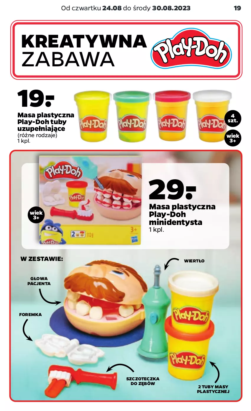 Gazetka promocyjna Netto - Akcesoria i dodatki - ważna 24.08 do 30.08.2023 - strona 3 - produkty: Dentysta, Play-Doh, Szczoteczka, Szczoteczka do zębów