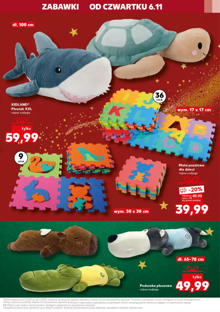Gazetka promocyjna Kaufland - Kaufland - ważna 13.11 do 26.11.2025 - strona 11 - produkty: Pluszak, Poduszka
