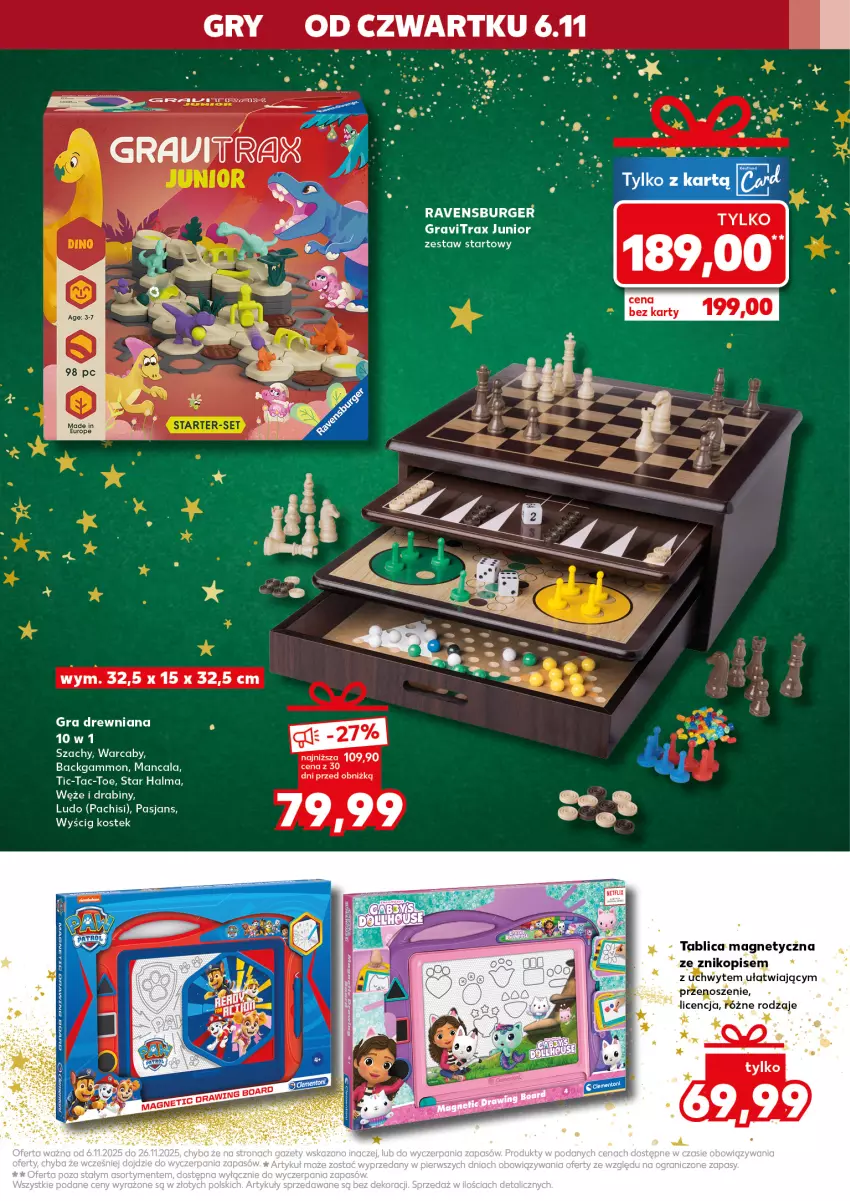 Gazetka promocyjna Kaufland - Kaufland - ważna 13.11 do 26.11.2025 - strona 27 - produkty: Burger, Fa, Gra, Ravensburger, Stek, Szachy, Znikopis