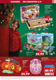 Gazetka promocyjna Kaufland - Kaufland - Gazetka - ważna od 26.11 do 26.11.2025 - strona 36 - produkty: Gry, Gra, Pojazd, Ravensburger, Burger, Pudełko, Monster truck, Gra familijna, Drzwi, Hot Wheels, Pluszak, Fa