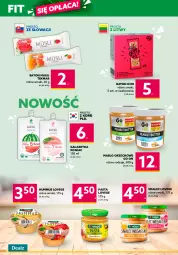 Gazetka promocyjna Dealz - NOWA GAZETKADeal się opłaca! - Gazetka - ważna od 24.01 do 24.01.2023 - strona 12 - produkty: Hummus, Sok, Mus, Smalec, Napój izotoniczny, Galaretka, Teekanne, Oshee, Baton, Woda, Herbata, Gala, Masło, Napój, Kokos, Masło orzechowe