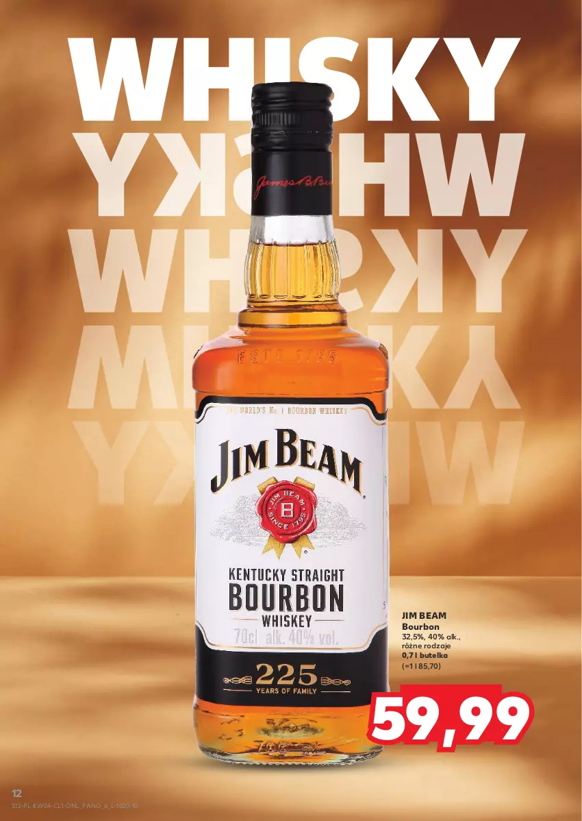 Gazetka promocyjna Kaufland - Barek Kauflandu - ważna 23.01 do 05.02.2025 - strona 12 - produkty: Bourbon, Jim Beam, Whisky