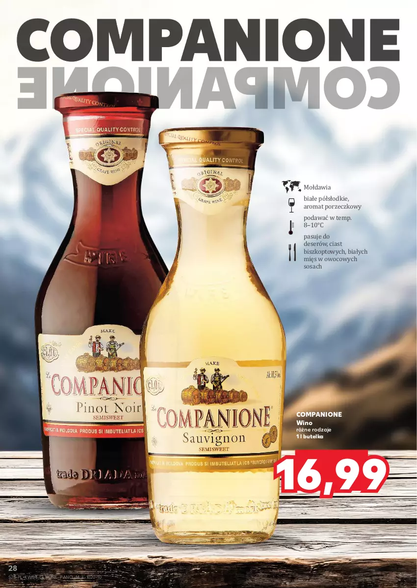 Gazetka promocyjna Kaufland - Barek Kauflandu - ważna 23.01 do 05.02.2025 - strona 28 - produkty: AniOne, Deser, Por, Ser, Sos, Wino