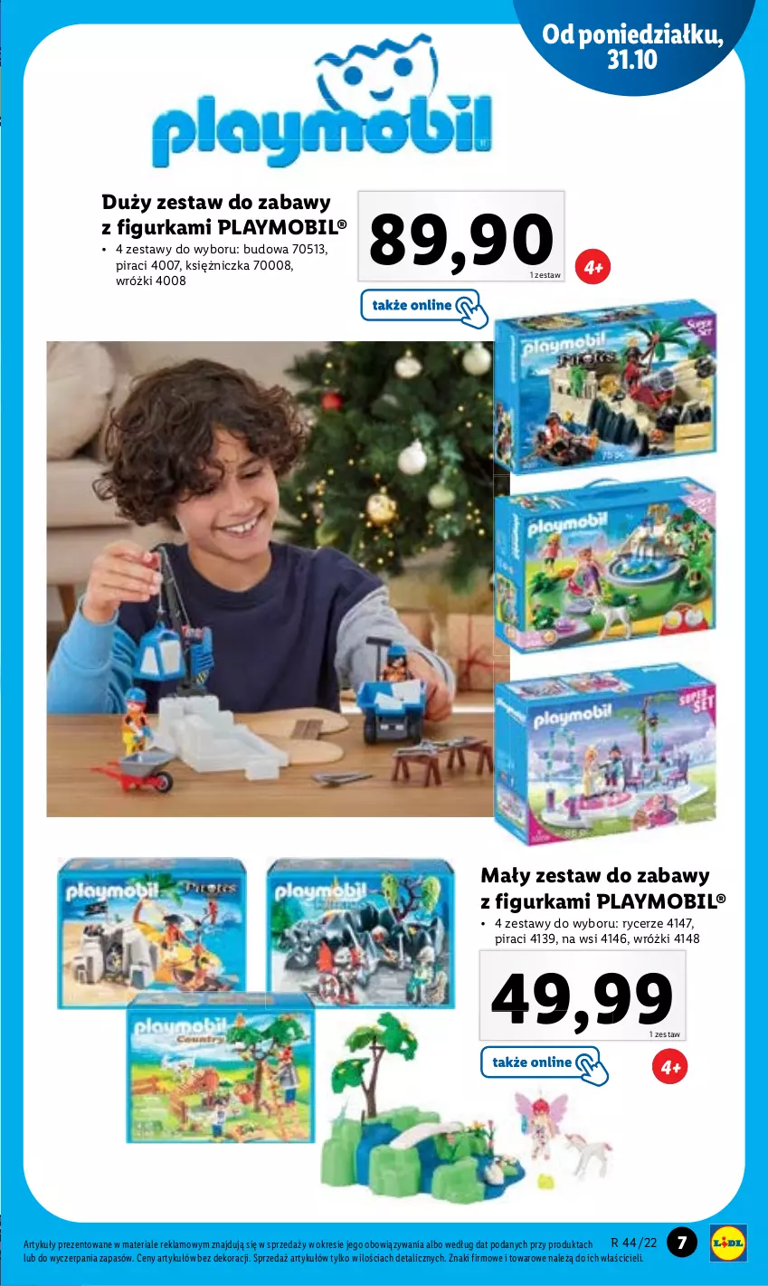 Gazetka promocyjna Lidl - GAZETKA - ważna 31.10 do 05.11.2022 - strona 7 - produkty: Mobil, Playmobil