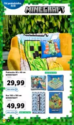 Gazetka promocyjna Lidl - GAZETKA - Gazetka - ważna od 05.11 do 05.11.2022 - strona 10 - produkty: Minecraft, Koc, Poduszka