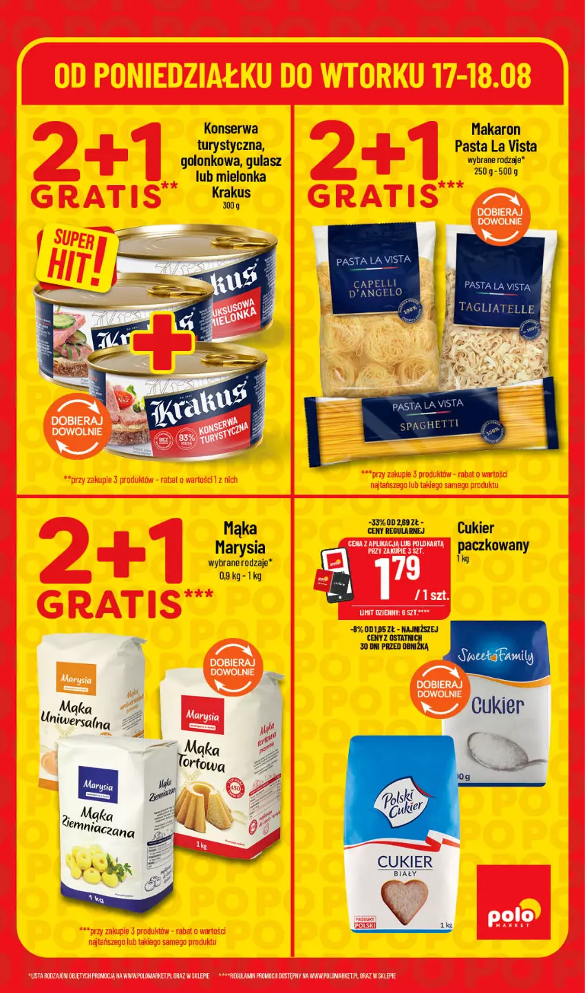 Gazetka promocyjna PoloMarket - Katalog Superhity - ważna 17.08 do 18.08.2026 - strona 5 - produkty: Cukier, Mąka, Makaron, Ser