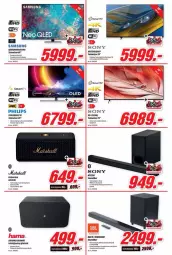 Gazetka promocyjna Media Markt - Gazetka Media Markt - Gazetka - ważna od 12.01 do 12.01.2022 - strona 5 - produkty: Rum, Mus, Cif, Philips, Głośnik, Sony, Soundbar, Procesor, Samsung, Telewizor, Obraz, Intel