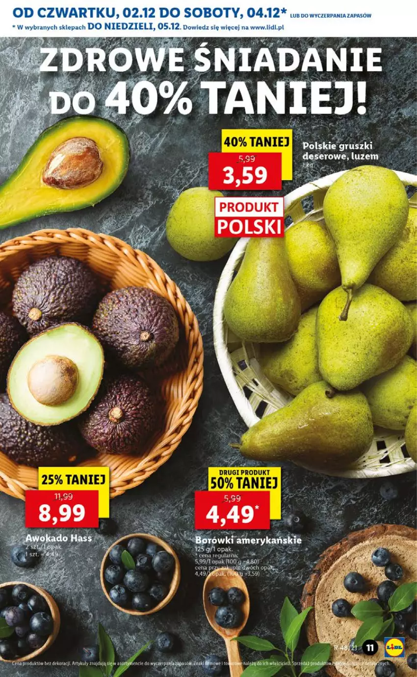 Gazetka promocyjna Lidl - GAZETKA OD 02.12 DO 05.12 - ważna 02.12 do 05.12.2021 - strona 11 - produkty: Ser