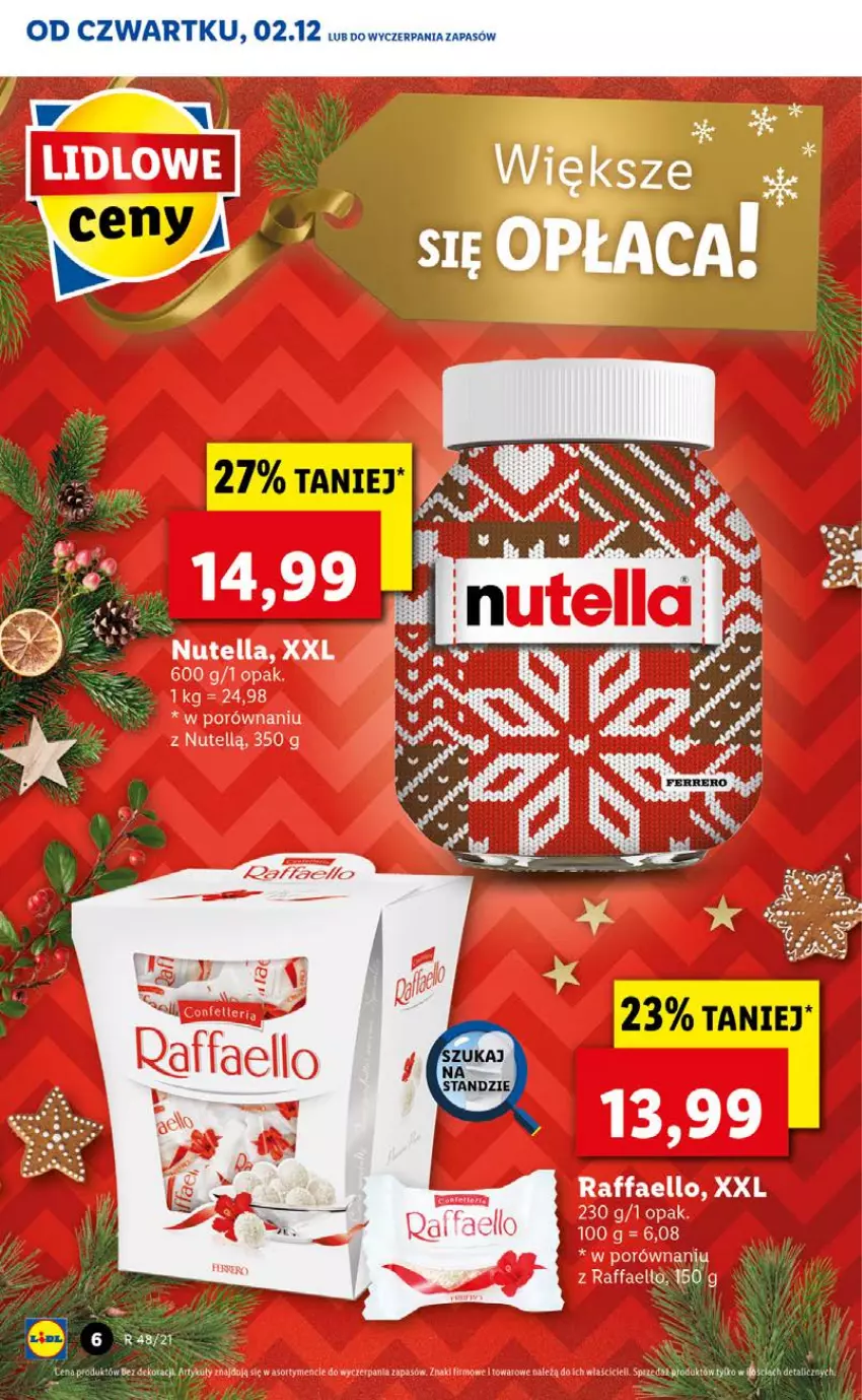 Gazetka promocyjna Lidl - GAZETKA OD 02.12 DO 05.12 - ważna 02.12 do 05.12.2021 - strona 6 - produkty: BIC