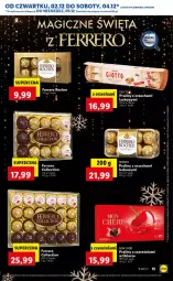 Gazetka promocyjna Lidl - GAZETKA OD 02.12 DO 05.12 - Gazetka - ważna od 05.12 do 05.12.2021 - strona 15 - produkty: Koc, Praliny, Ferrero, Likier