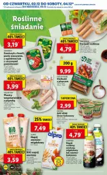 Gazetka promocyjna Lidl - GAZETKA OD 02.12 DO 05.12 - Gazetka - ważna od 05.12 do 05.12.2021 - strona 40 - produkty: Ser, Ryż, Parówki, Napój roślinny, Kawa, Tarczyński, Pilos, Pieprz, Czekolada, Bakoma, Deser, Alpro, Napój, Kokos, Fa