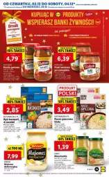 Gazetka promocyjna Lidl - GAZETKA OD 02.12 DO 05.12 - Gazetka - ważna od 05.12 do 05.12.2021 - strona 51 - produkty: Majonez, Ryż, Mus, Kuchnia, Winiary, Ryż basmati, Pudliszki, Kamis, Dania gotowe, Musztarda