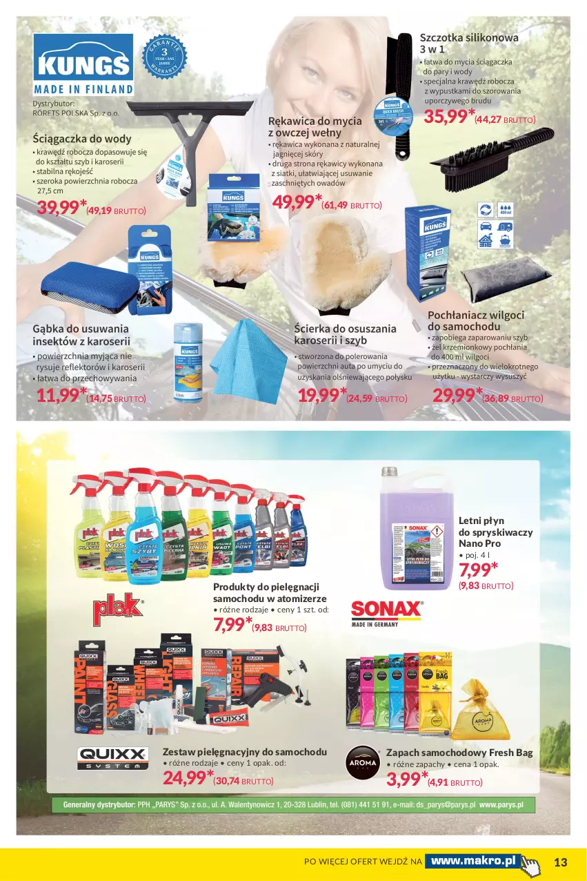 Gazetka promocyjna Makro - [Oferta promocyjna] Twoje Biuro - ważna 06.04 do 19.04.2021 - strona 13 - produkty: Płyn do spryskiwaczy