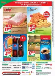 Gazetka promocyjna Dino - Gazetka - Gazetka - ważna od 13.07 do 13.07.2021 - strona 20 - produkty: Kawa rozpuszczalna, Ser, Kawa, Ziemniaki, Tera, Prima, Jacobs, Schab bez kości