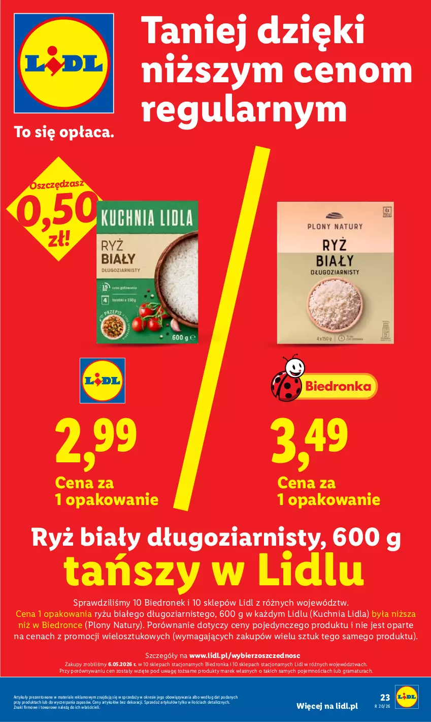 Gazetka promocyjna Lidl - Gazetka ważna od 11.05 do 13.05 - ważna 11.05 do 13.05.2026 - strona 23 - produkty: Gra, Kuchnia, Por, Rama, Ryż, Ryż biały