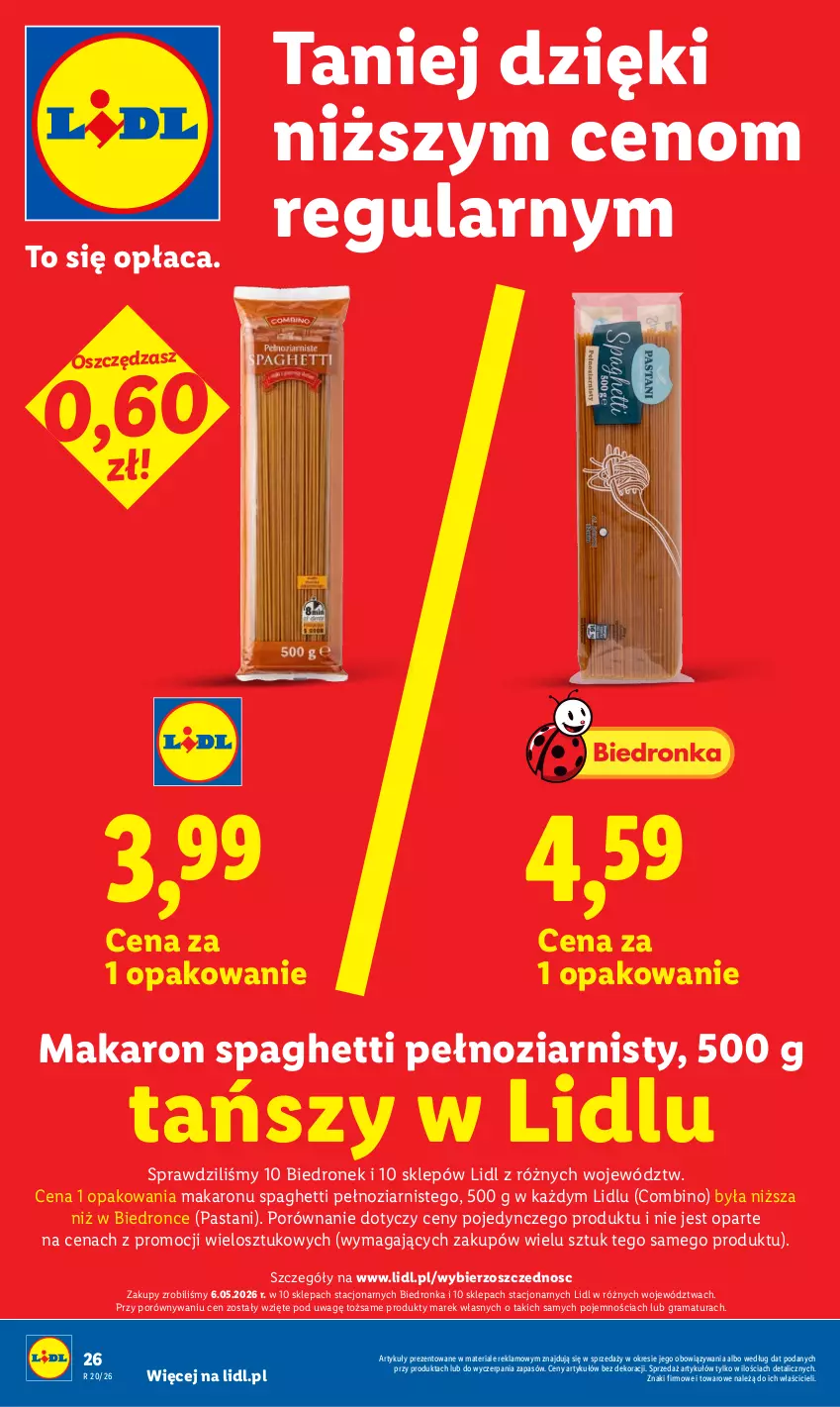 Gazetka promocyjna Lidl - Gazetka ważna od 11.05 do 13.05 - ważna 11.05 do 13.05.2026 - strona 26 - produkty: Gra, Makaron, Por, Rama, Spaghetti