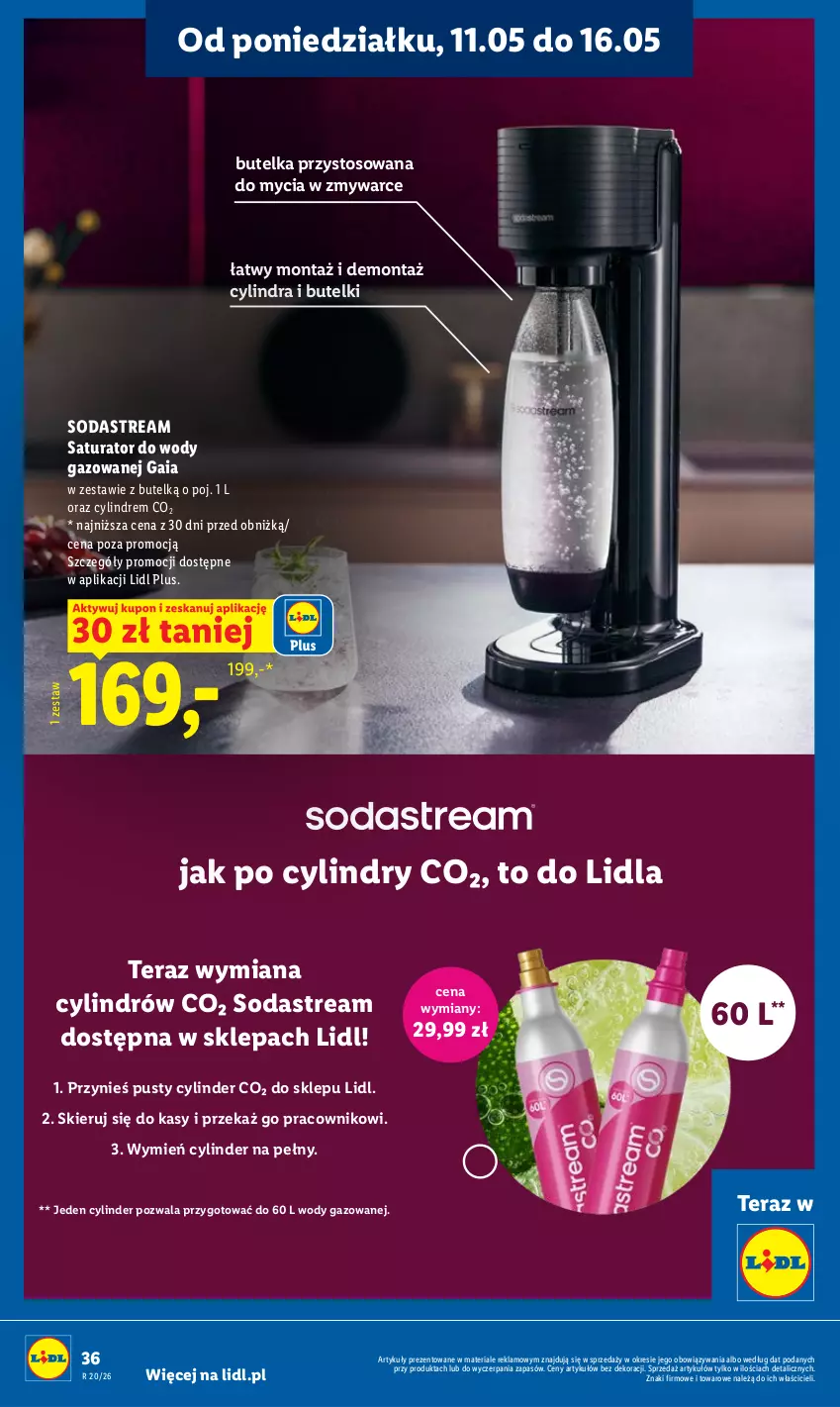 Gazetka promocyjna Lidl - Gazetka ważna od 11.05 do 13.05 - ważna 11.05 do 13.05.2026 - strona 36 - produkty: Tera