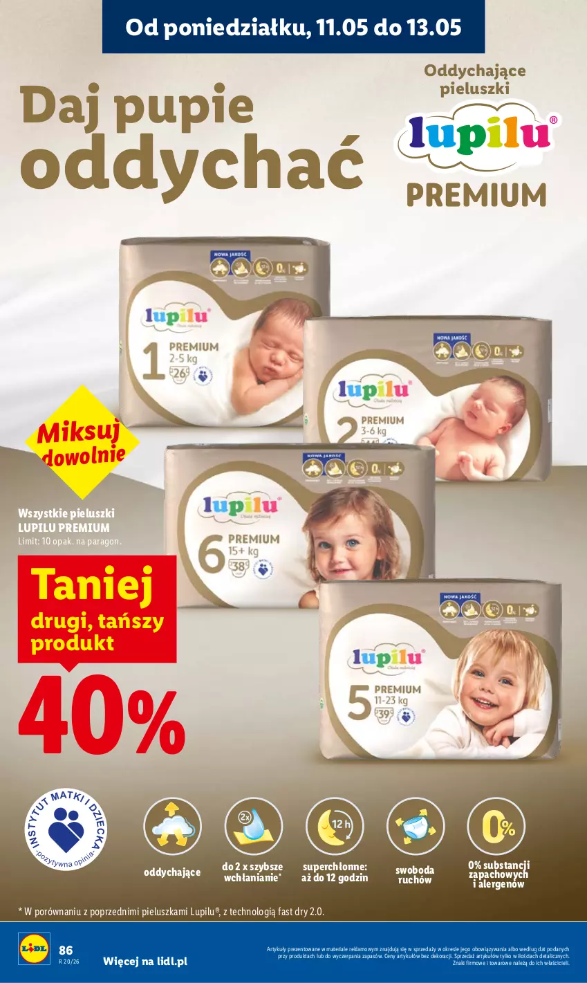 Gazetka promocyjna Lidl - Gazetka ważna od 11.05 do 13.05 - ważna 11.05 do 13.05.2026 - strona 88 - produkty: Fa, Por