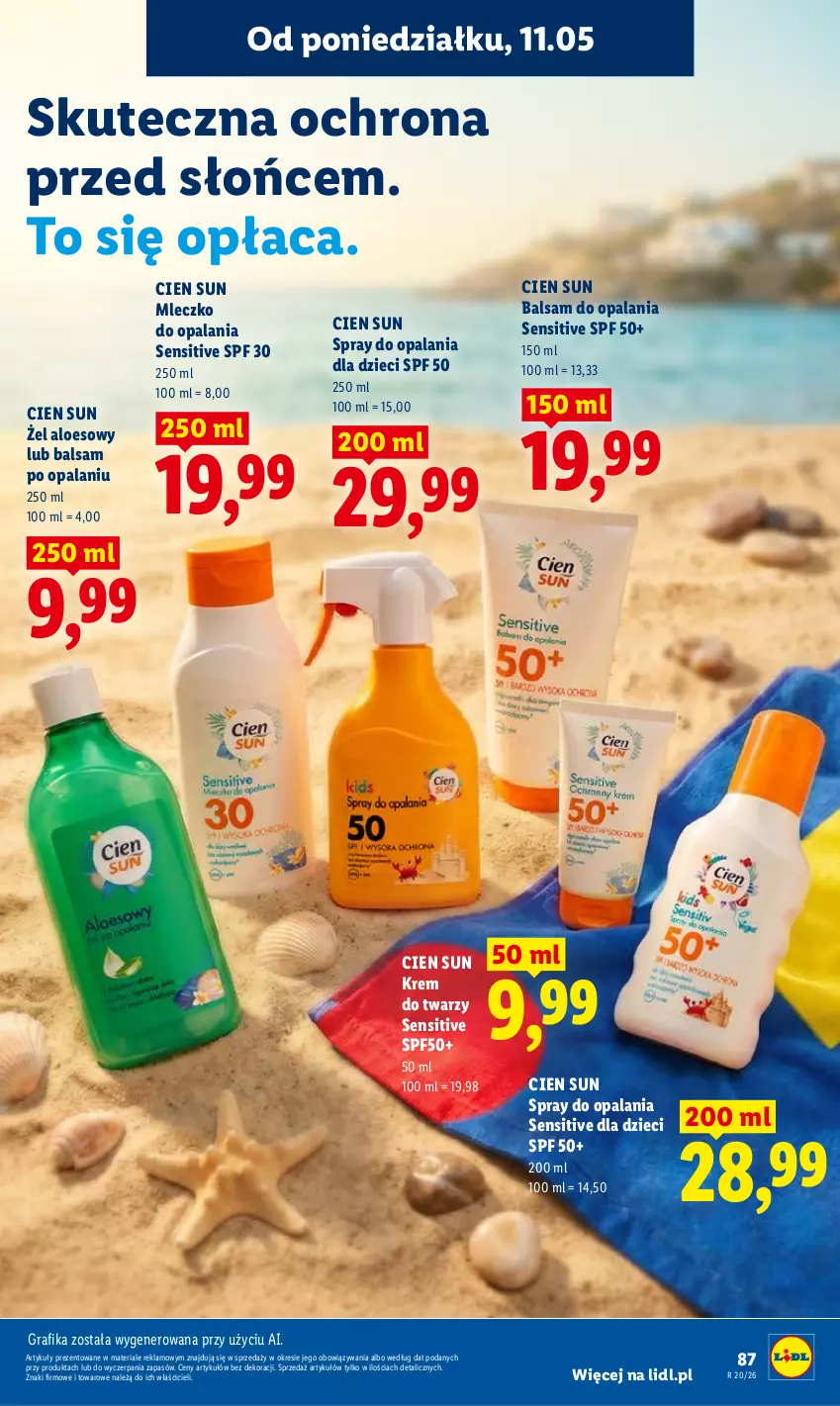 Gazetka promocyjna Lidl - Gazetka ważna od 11.05 do 13.05 - ważna 11.05 do 13.05.2026 - strona 89 - produkty: Dzieci, Gra, Grafika, Krem do twarzy, Mleczko