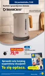 Gazetka promocyjna Lidl - Gazetka ważna od 11.05 do 13.05 - Gazetka - ważna od 13.05 do 13.05.2026 - strona 37 - produkty: Silvercrest, Sok, Czajnik elektryczny, Czajnik, Kuchnia