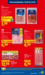 Gazetka promocyjna Lidl - Gazetka ważna od 11.05 do 13.05 - Gazetka - ważna od 13.05 do 13.05.2026 - strona 39 - produkty: Ser, Salami, Kindziuk, Dulano, Szynka konserwowa, Szynka, PIKOK, Pieprz, Boczek