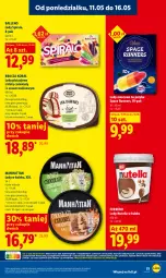 Gazetka promocyjna Lidl - Gazetka ważna od 11.05 do 13.05 - Gazetka - ważna od 13.05 do 13.05.2026 - strona 51 - produkty: Nutella, Sos, Lody, Ferrero