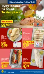 Gazetka promocyjna Lidl - Gazetka ważna od 11.05 do 13.05 - Gazetka - ważna od 13.05 do 13.05.2026 - strona 70 - produkty: Halibut, Por, Tusz, Mintaj