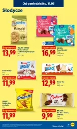 Gazetka promocyjna Lidl - Gazetka ważna od 11.05 do 13.05 - Gazetka - ważna od 13.05 do 13.05.2026 - strona 81 - produkty: Ciastka, Mleczko, Ptasie mleczko, Alcon, Kinder