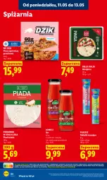 Gazetka promocyjna Lidl - Gazetka ważna od 11.05 do 13.05 - Gazetka - ważna od 13.05 do 13.05.2026 - strona 86 - produkty: Sos, Ser, Mus, Bell, Tablet, Lack, Pizza, Tabletki musujące, Bazyl, Bella