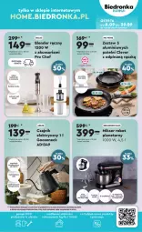 Gazetka promocyjna Biedronka - Okazje tygodnia - Gazetka - ważna od 21.09 do 21.09.2024 - strona 35 - produkty: Ser, Gra, Blender ręczny, Blender, Rama, Czajnik, Mikser, Robot