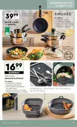 Gazetka promocyjna Biedronka - Okazje tygodnia - Gazetka - ważna od 21.09 do 21.09.2024 - strona 5 - produkty: Garnek, Zlew, Kosz, Patelnia, Rondel