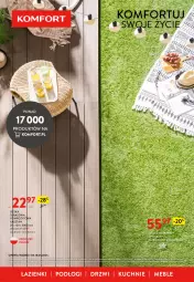 Gazetka promocyjna Komfort - Gazetka - Gazetka - ważna od 18.05 do 18.05.2021 - strona 1 - produkty: Drzwi, Meble