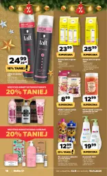 Gazetka promocyjna Netto - Od Czwartku - Gazetka - ważna od 15.11 do 15.11.2025 - strona 18 - produkty: Płyn do kąpieli, HiPP, Mydło w płynie, Sól, Yope, Balsam do ciała, Mleczko do ciała, Taft, Mleczko, Czekolada, Szampon, Lakier do włosów, Sól do kąpieli, Odżywka, Mydło, Gres, Luksja, Psi Patrol, Lakier
