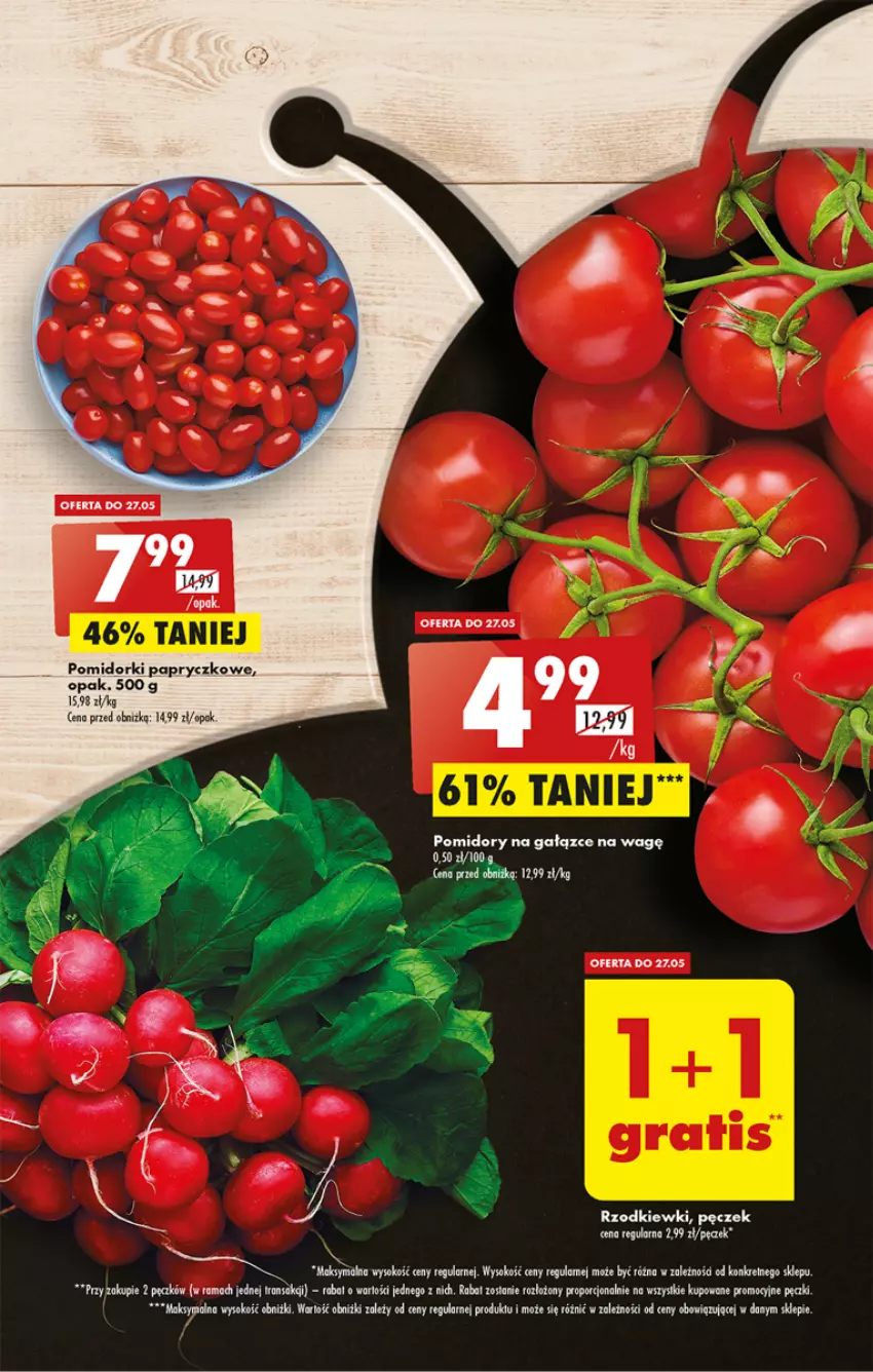 Gazetka promocyjna Biedronka - ważna 25.05 do 31.05.2023 - strona 25 - produkty: Kret, Pomidorki, Pomidory, Sok