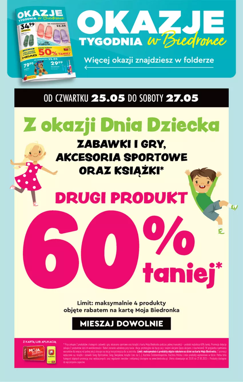 Gazetka promocyjna Biedronka - ważna 25.05 do 31.05.2023 - strona 58 - produkty: Gry, Por, Sport