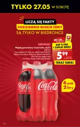 Gazetka promocyjna Biedronka - Gazetka - ważna od 31.05 do 31.05.2023 - strona 10 - produkty: Gin, Coca-Cola, , Napój gazowany, Napój