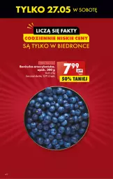 Gazetka promocyjna Biedronka - Gazetka - ważna od 31.05 do 31.05.2023 - strona 6 - produkty: Borówka, Borówka amerykańska, , Fa