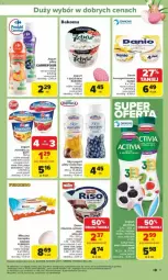 Gazetka promocyjna Carrefour - Gazetka - ważna od 05.04 do 05.04.2025 - strona 11 - produkty: Ser, Ryż, Danone, Zott, Bell, Jogurt, Serek, Bakoma, Ferrero, Danio, Bella, Deser, Miecz, Fa