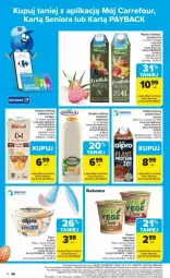 Gazetka promocyjna Carrefour - Gazetka - ważna od 05.04 do 05.04.2025 - strona 61 - produkty: Ser, Por, Gra, Danone, Piątnica, Napój roślinny, Bakoma, Deser, Alpro, Napój, Fa