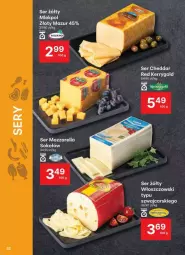 Gazetka promocyjna Delikatesy Centrum - Gazetka - ważna od 01.09 do 01.09.2024 - strona 26 - produkty: Cheddar, Ser, Złoty Mazur